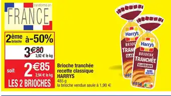 Migros Brioche tranchée recette classique offre
