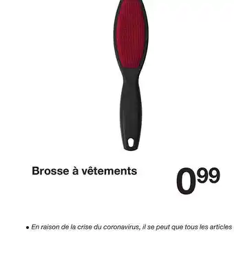Zeeman Brosse à Vêtements offre