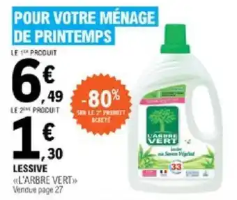 E.Leclerc Lessive offre