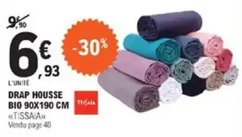 E.Leclerc Drap housse bio offre
