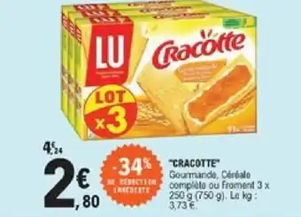 E.Leclerc "Cracotte" offre