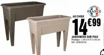 Jardinière sur pied