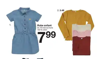 Zeeman Robe Enfant offre