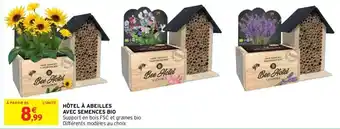 Hôtel à Abeilles Avec Semences Bio