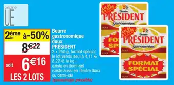 Migros Beurre gastronomique doux offre