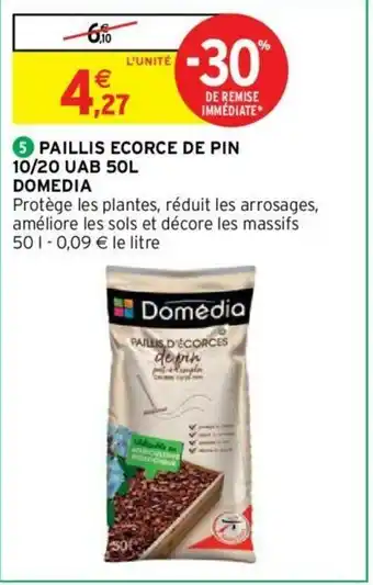 Paillis Ecorce de Pin 10/20 UAB 50L Domedia