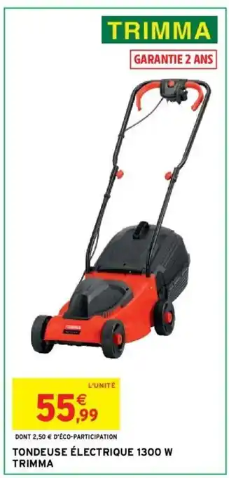 Intermarché Tondeuse électrique 1300w offre