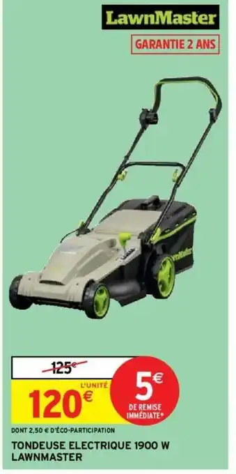 Intermarché Tondeuse Electrique 1900w offre