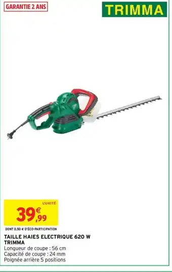 Taille Haies Electrique 620w