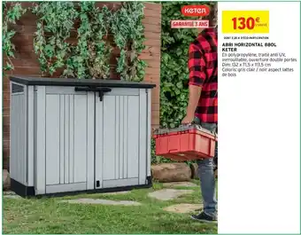 Abri Horizontal 880L