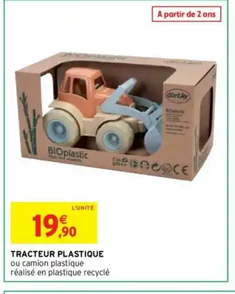 Intermarché Tracteur Plastique offre