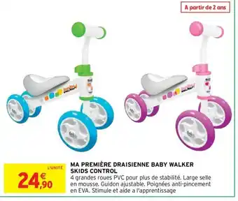 Intermarché Ma Première Draisienne Baby Walker offre