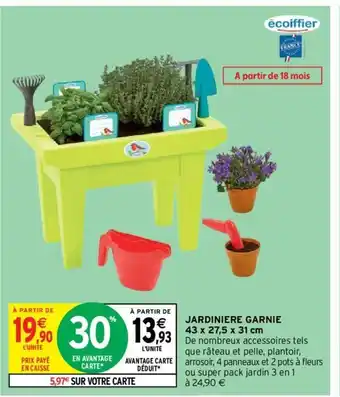 Intermarché Jardiniere Garnie offre