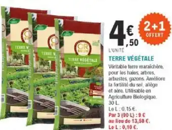 E.Leclerc Jardi Terre Végétale offre