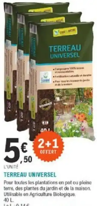 Terreau Universel