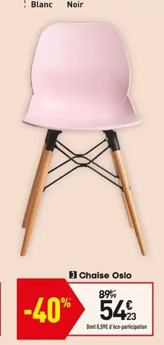 Conforama Chaise Oslo offre