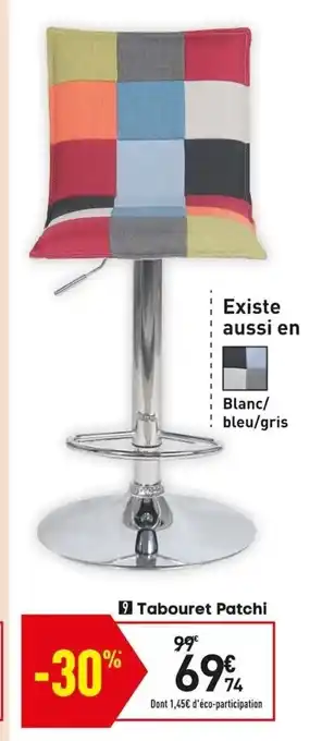 Conforama Tabouret Patchi offre