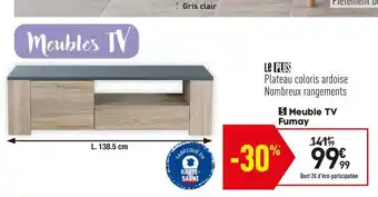Conforama Meuble TV Fumay offre