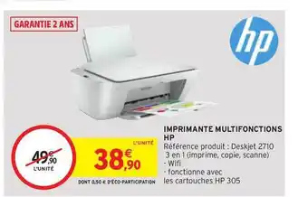 Intermarché Imprimante Multifonctions Hp offre