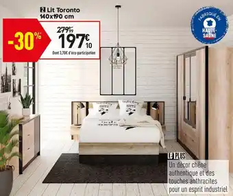Conforama Lit Toronto offre