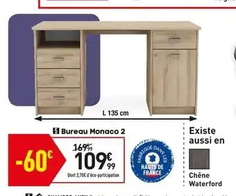 Conforama Bureau Monaco 2 offre