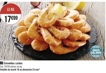 Spar Crevettes cuites offre