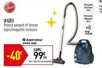Conforama Aspirateur Avec Sac offre