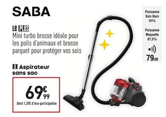 Conforama Aspirateur Sans Sac offre