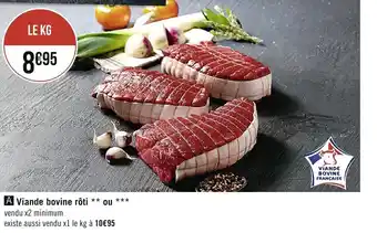Spar Viande bovine rôti ou offre