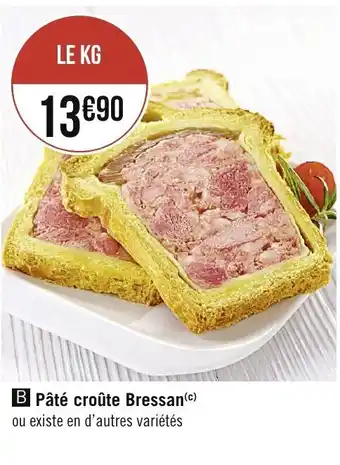 Spar Pâté croûte Bressan offre
