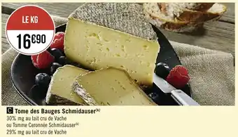 Tome des Bauges Schmidauser