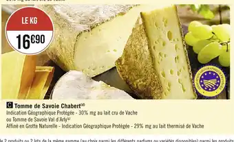 Spar Tomme de Savoie Chabert offre