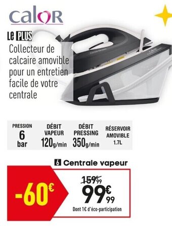 Conforama Centrale Vapeur offre