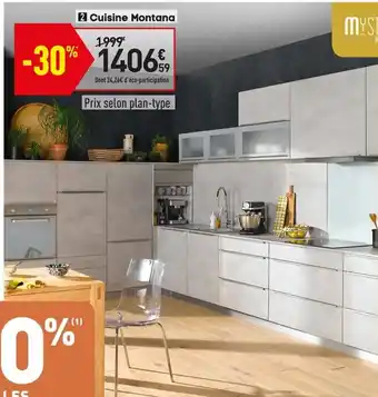 Conforama Cuisine Montana offre