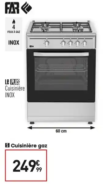 Conforama Cuisinière gaz offre