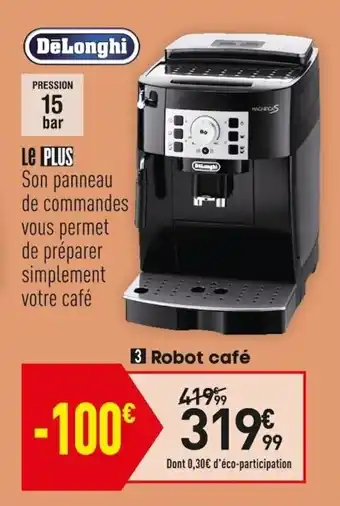 Conforama Robot café offre