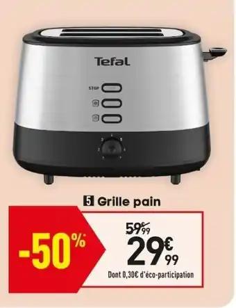 Conforama Grille pain offre