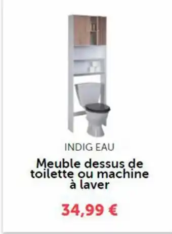 Stokomani Meuble dessus de toilette ou machine à laver offre