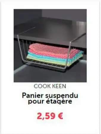 Stokomani Panier suspendu pour étaqère offre