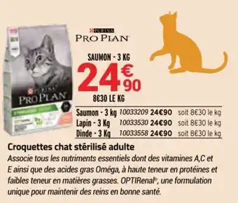 Bricorama Croquettes chat stérilisé adulte offre