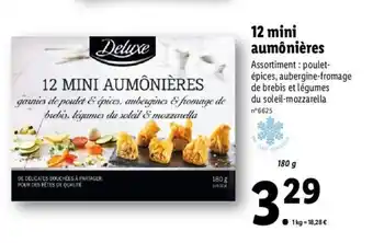 Lidl 12 Mini aumônières offre