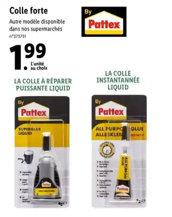 Lidl Colle forte offre