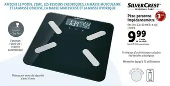 Lidl Pèse-personne impédancemètre offre