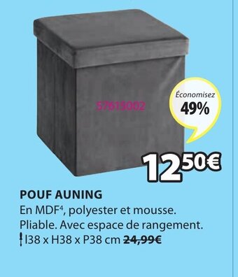 JYSK Pouf Auning offre