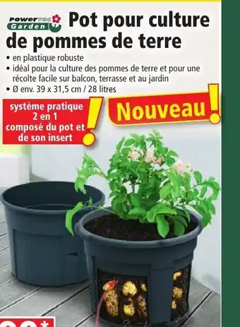 Norma Pot Pour Culture de Pommes de Terre offre