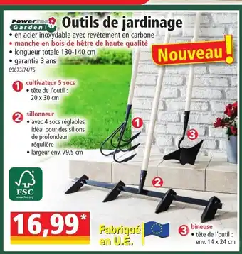 Norma Outils de Jardinage offre