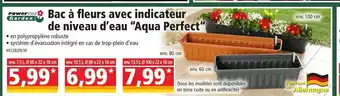 Norma Bac à Fleurs Avec Indicateur offre