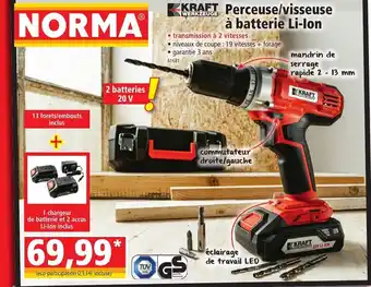 Norma Perceuse/Visseuse offre