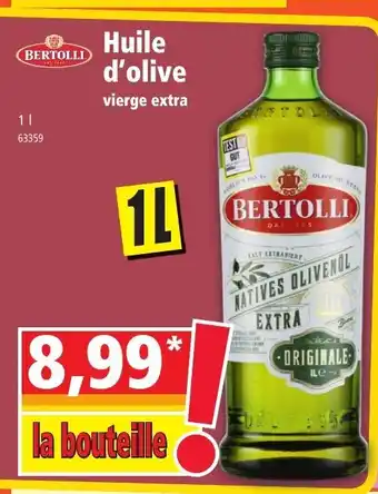Norma Huile d'Olive offre