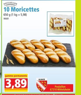 Norma 10 Moricettes offre